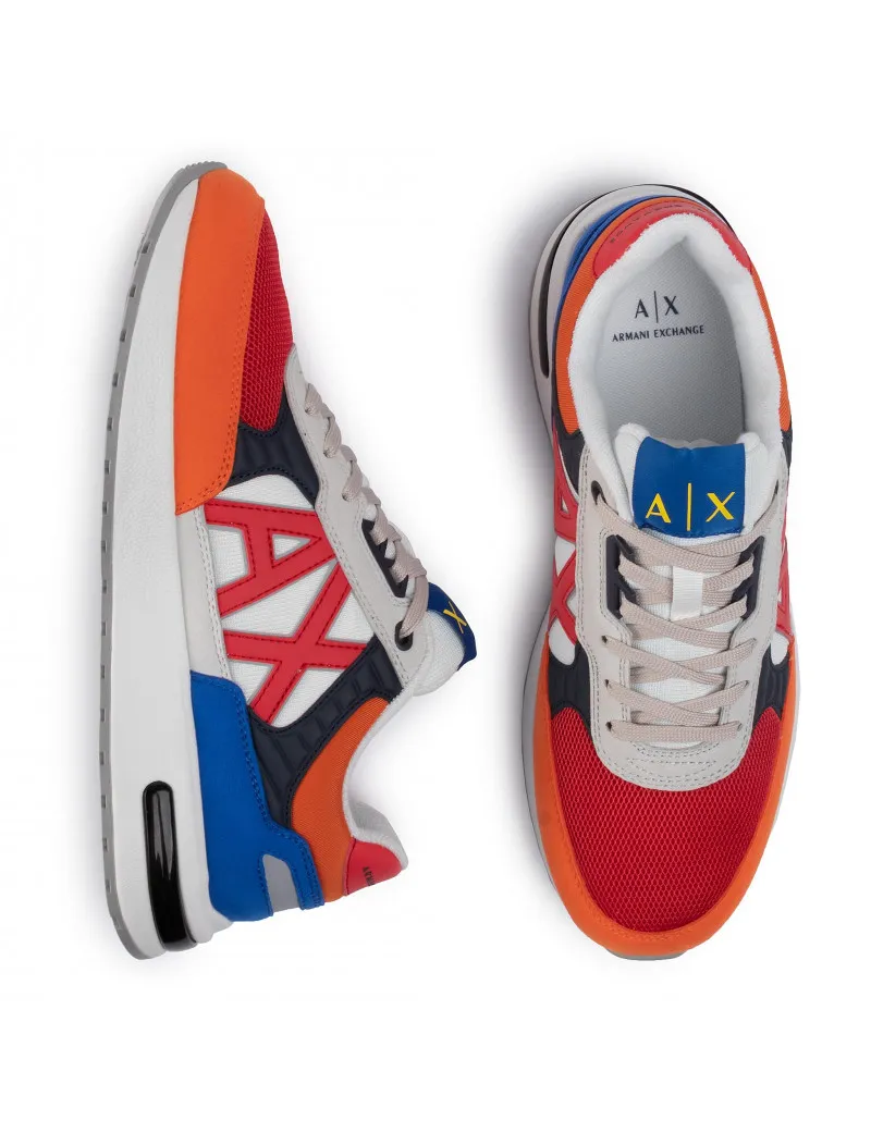 ARMANI EXCHANGE sneakers scarpe uomo colorate XUX052