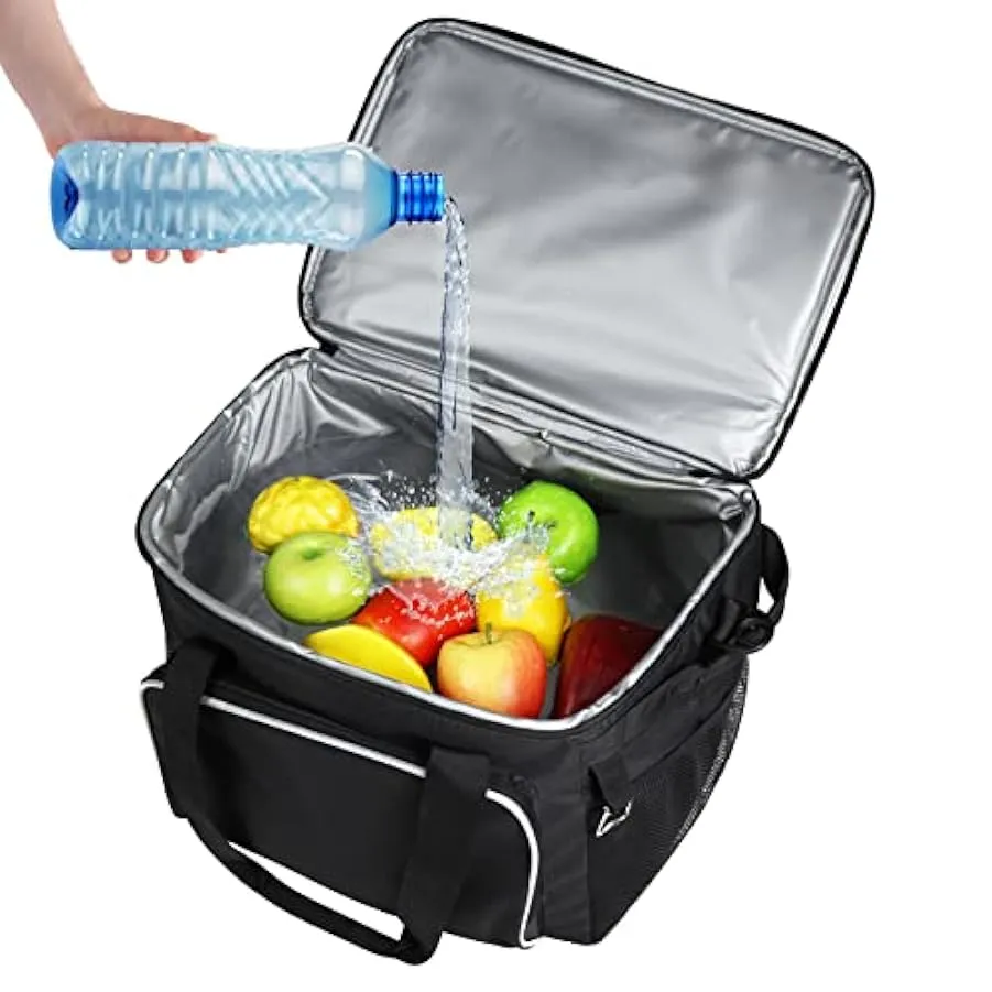 Asonen Borsa Termica Isolante Borsa Termica da Campeggio Extra Large 36L, Zaino Termico e Zaino per Campeggio Picnic BBQ Spiaggi
