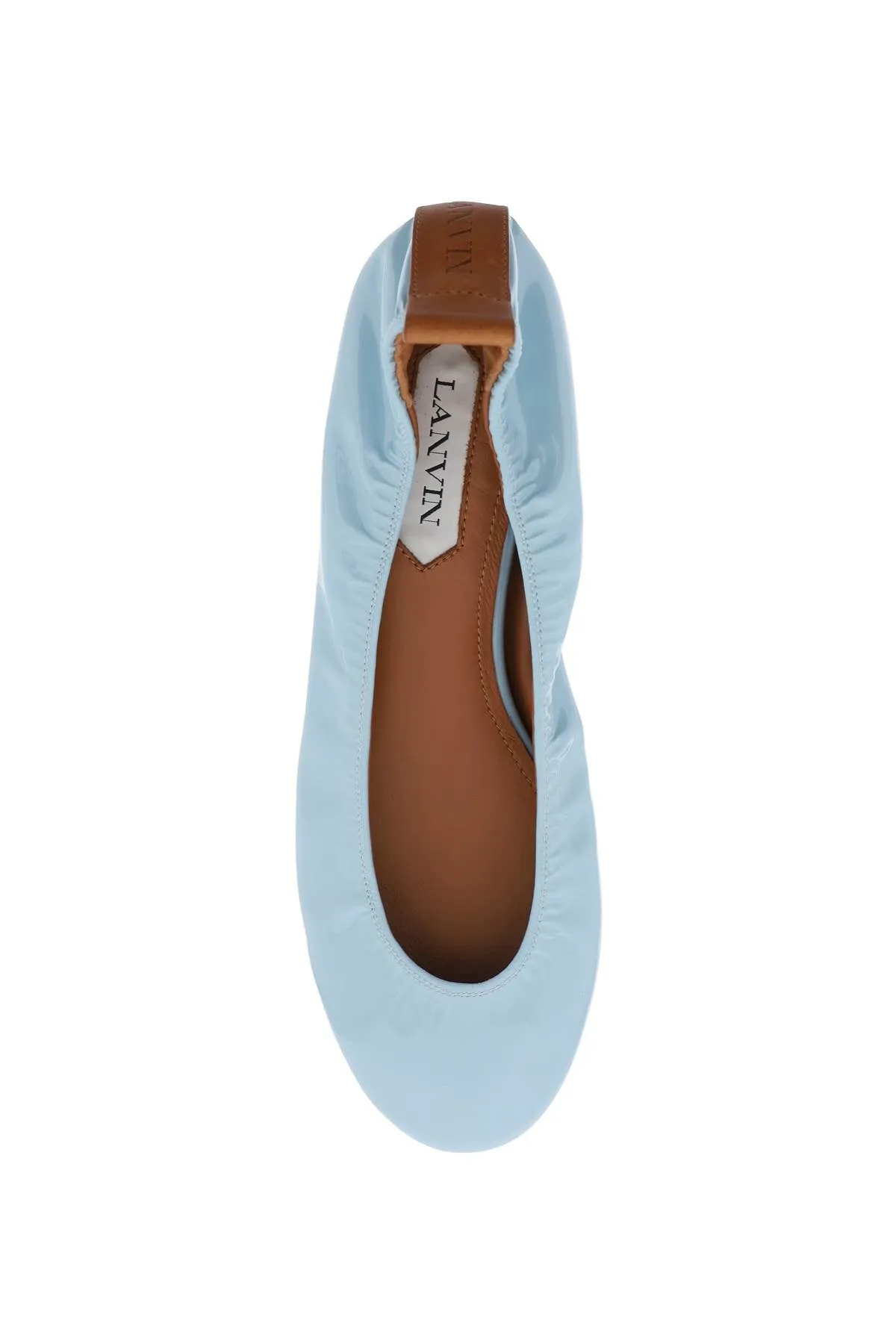 Ballerina Flat In Vernice