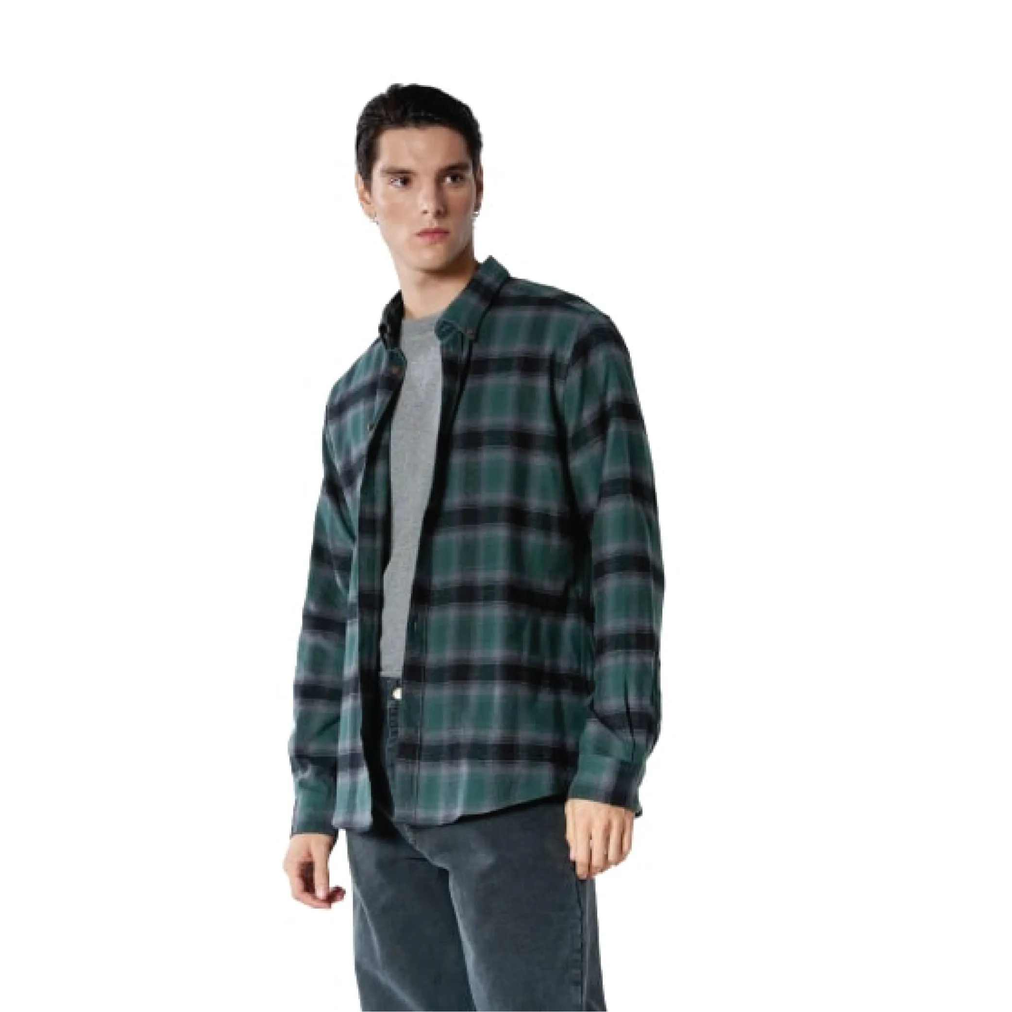 BARBOUR JOSHUA CAMICIA DA UOMO IN FLANELLA MSH5015GN88