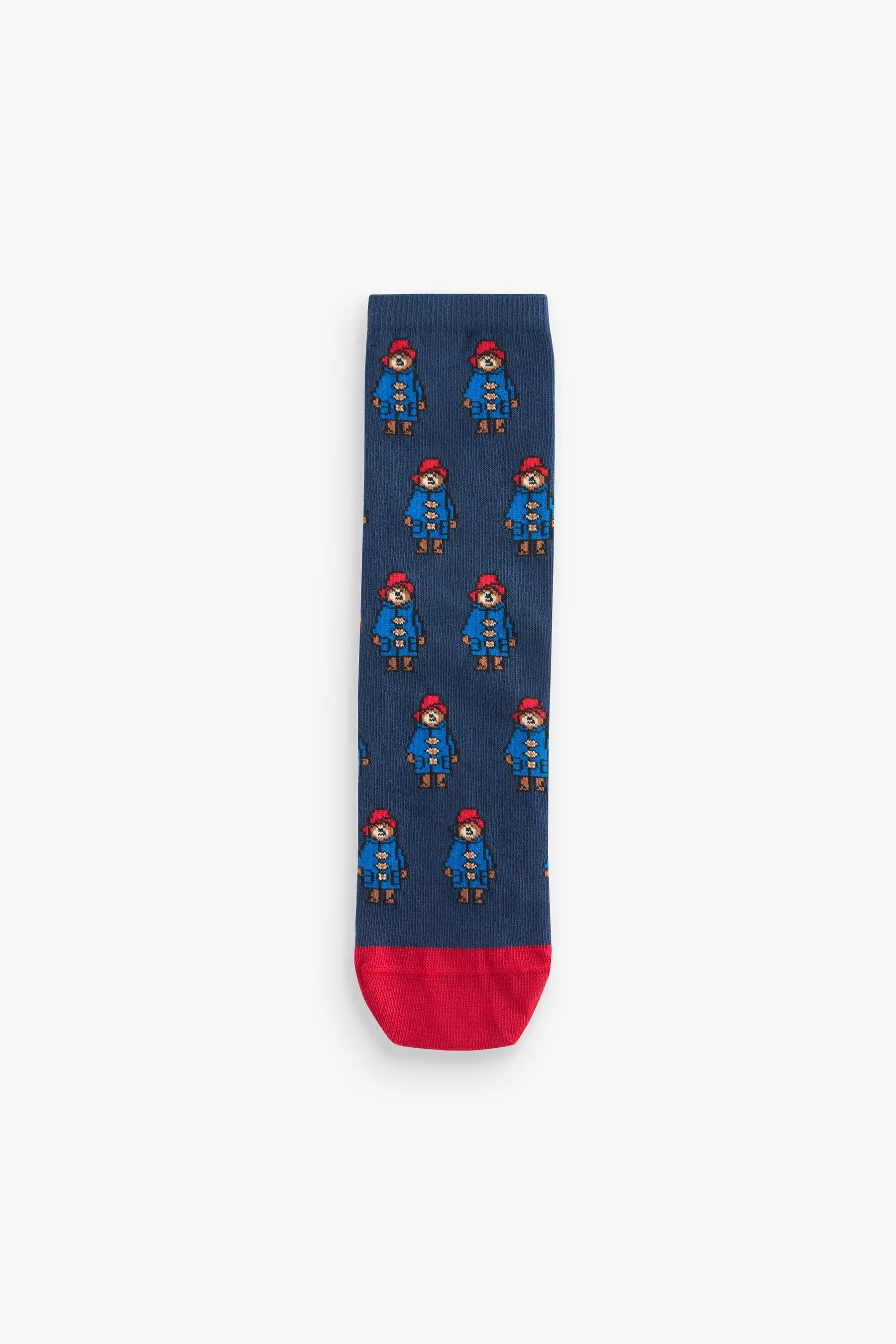 Blu navy/rosso  - 4 Confezione con Calzini alla caviglia con orso Paddington