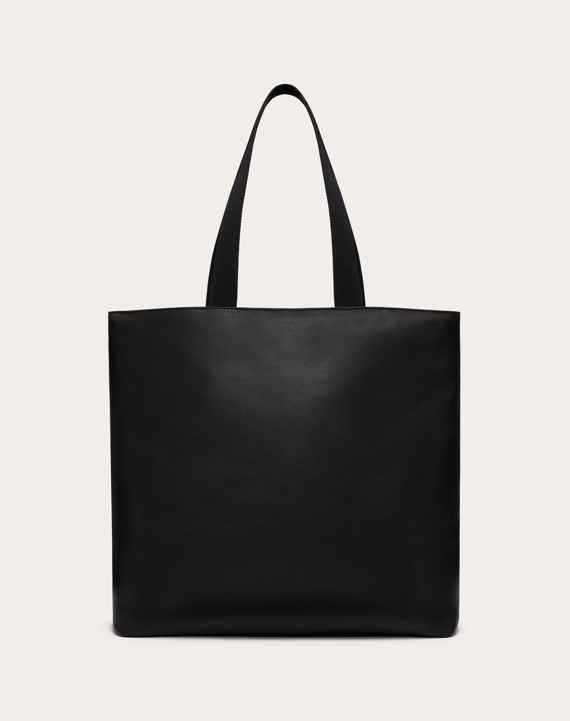 BORSA SHOPPING VALENTINO GARAVANI NOIR IN NAPPA