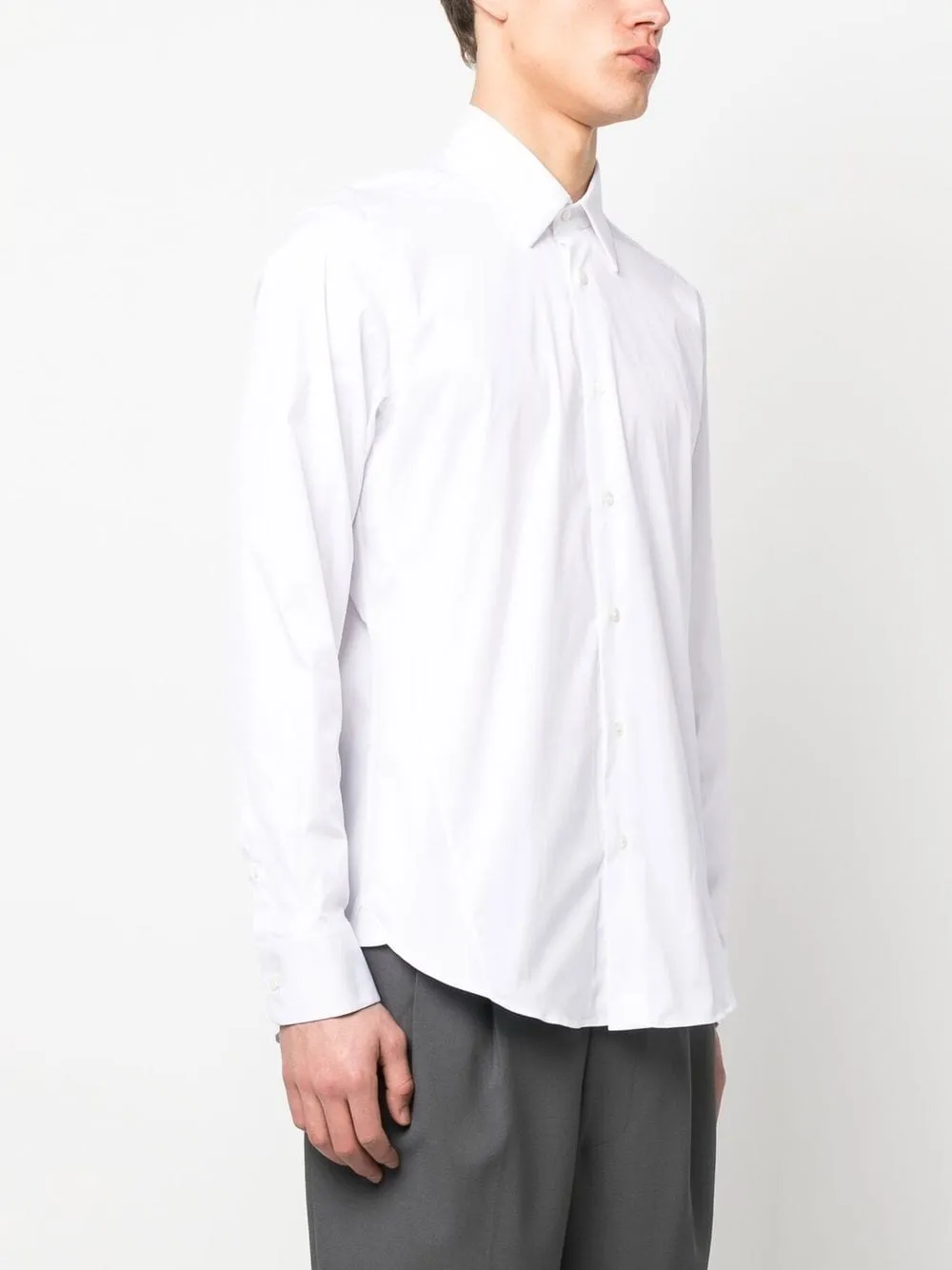 Camicia classica in bianco - uomo