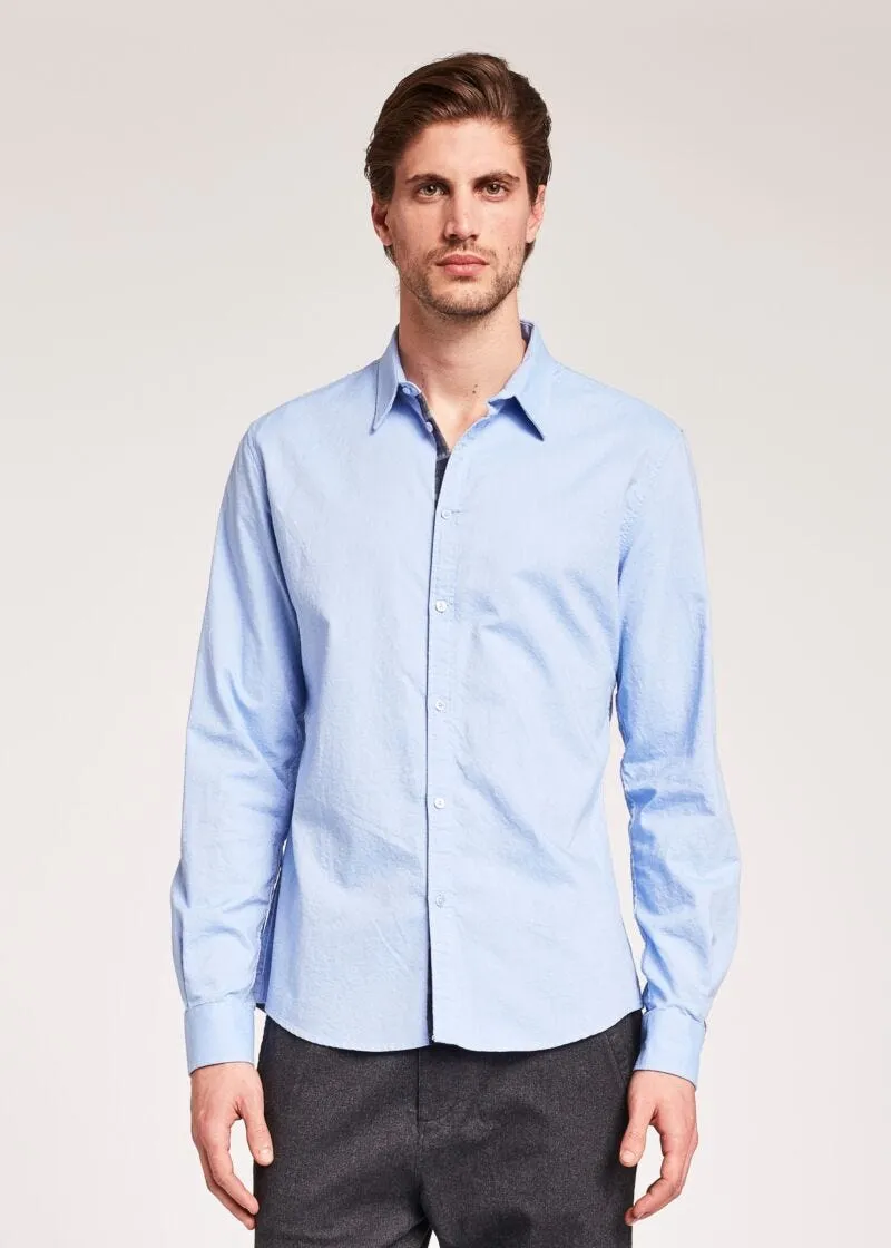 Camicia con dettagli in flanella