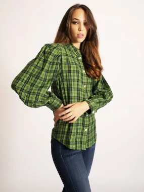 Camicia in Flanella Verde