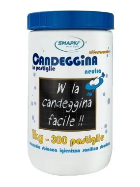 Candeggina in pastiglie SMAPU GROUP barattolo da 300