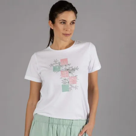 CMP   donna    T-shirt in cotone biologico - col. 08XR