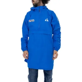 Fila Divine Long Anorak - Lapis Blue - Giacca Leggera Uomo Blu    