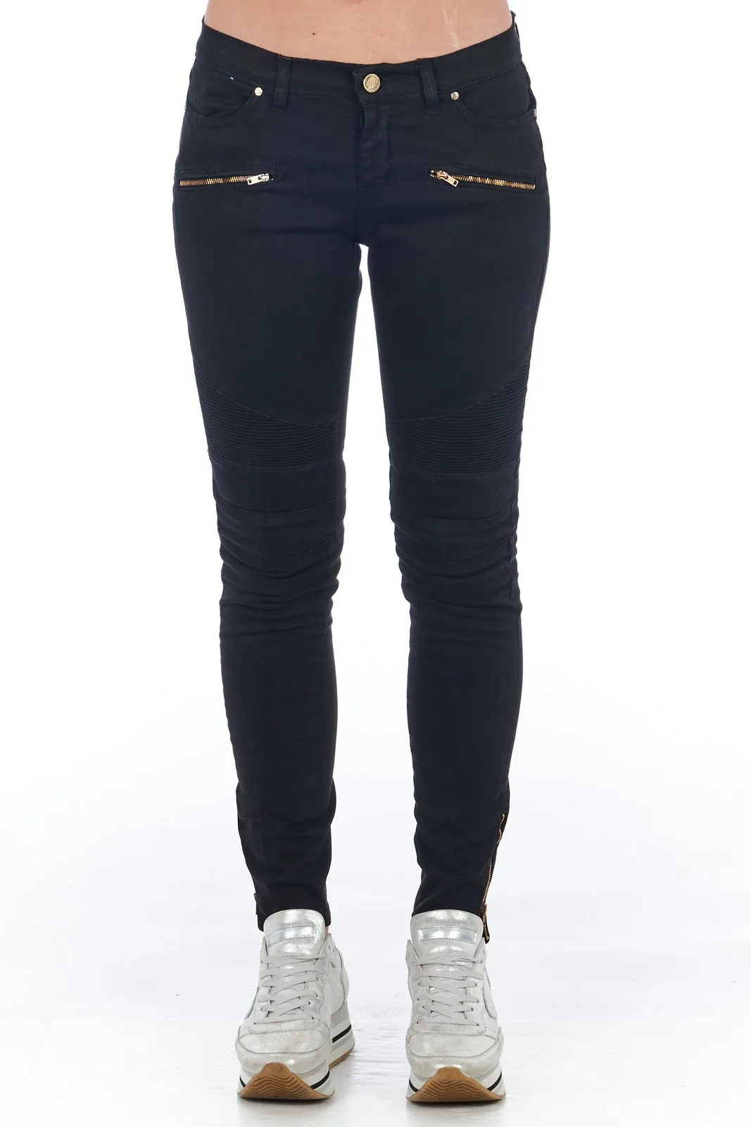 Frankie Morello pantalone elasticizzato   