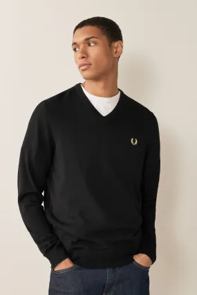 Fred Perry - Maglione con scollo a V    