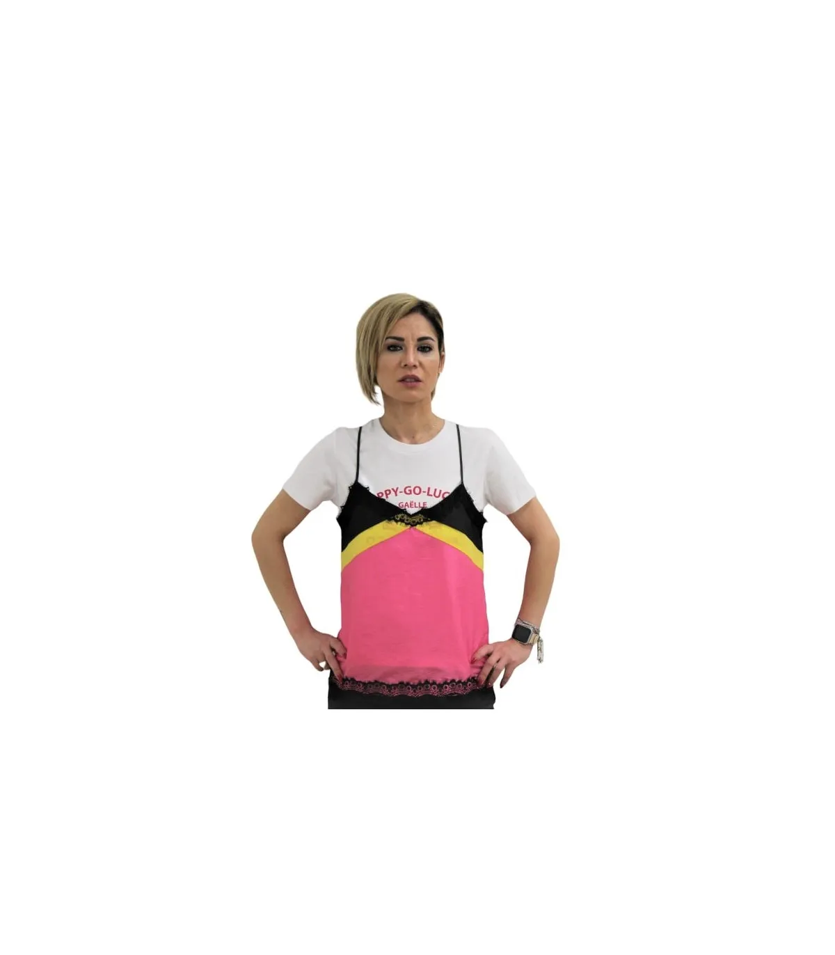 Gaelle Donna T-Shirt Manica Corta