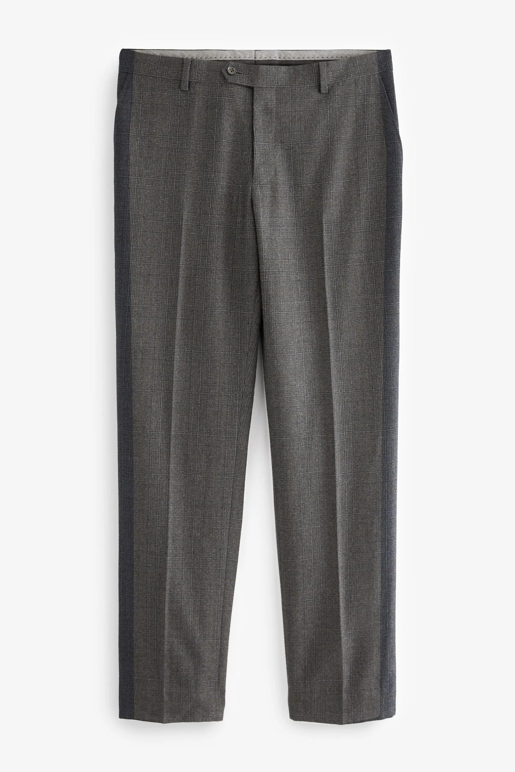 Grigio antracite  - Regular - Fit Signature - TG di Fabio - A quadri Pantaloni