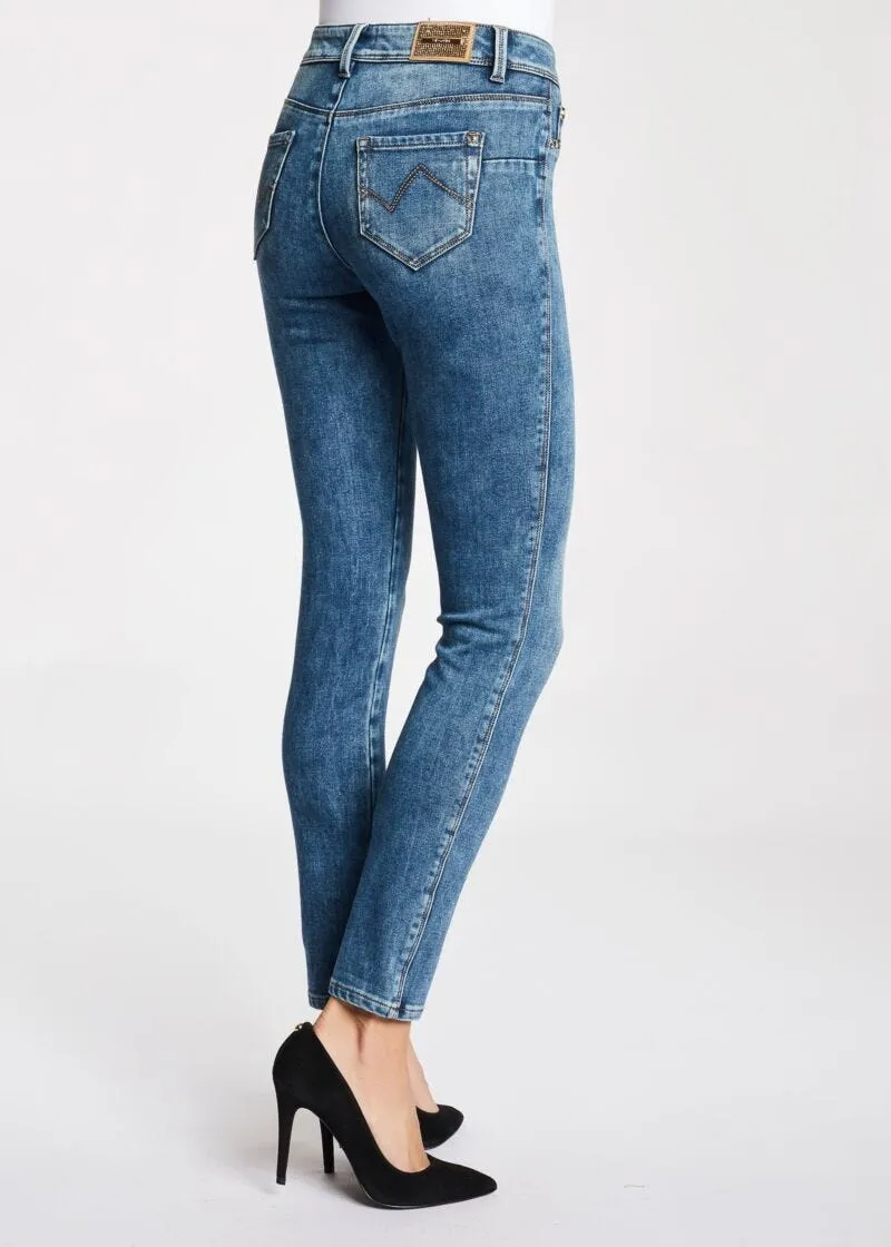 Jeggings indaco chiaro