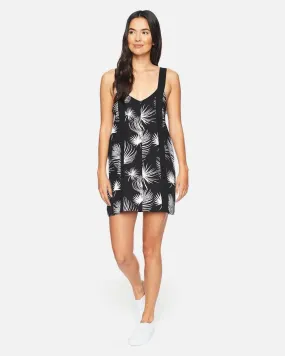 Jenna Dress Black Palm