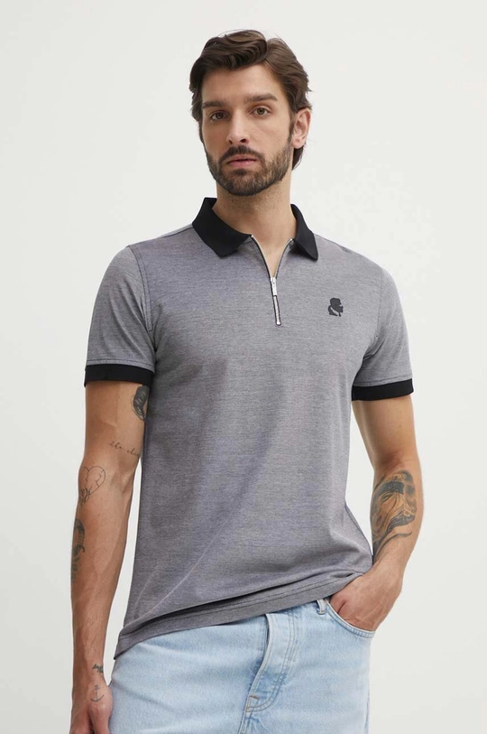 Karl Lagerfeld polo in cotone