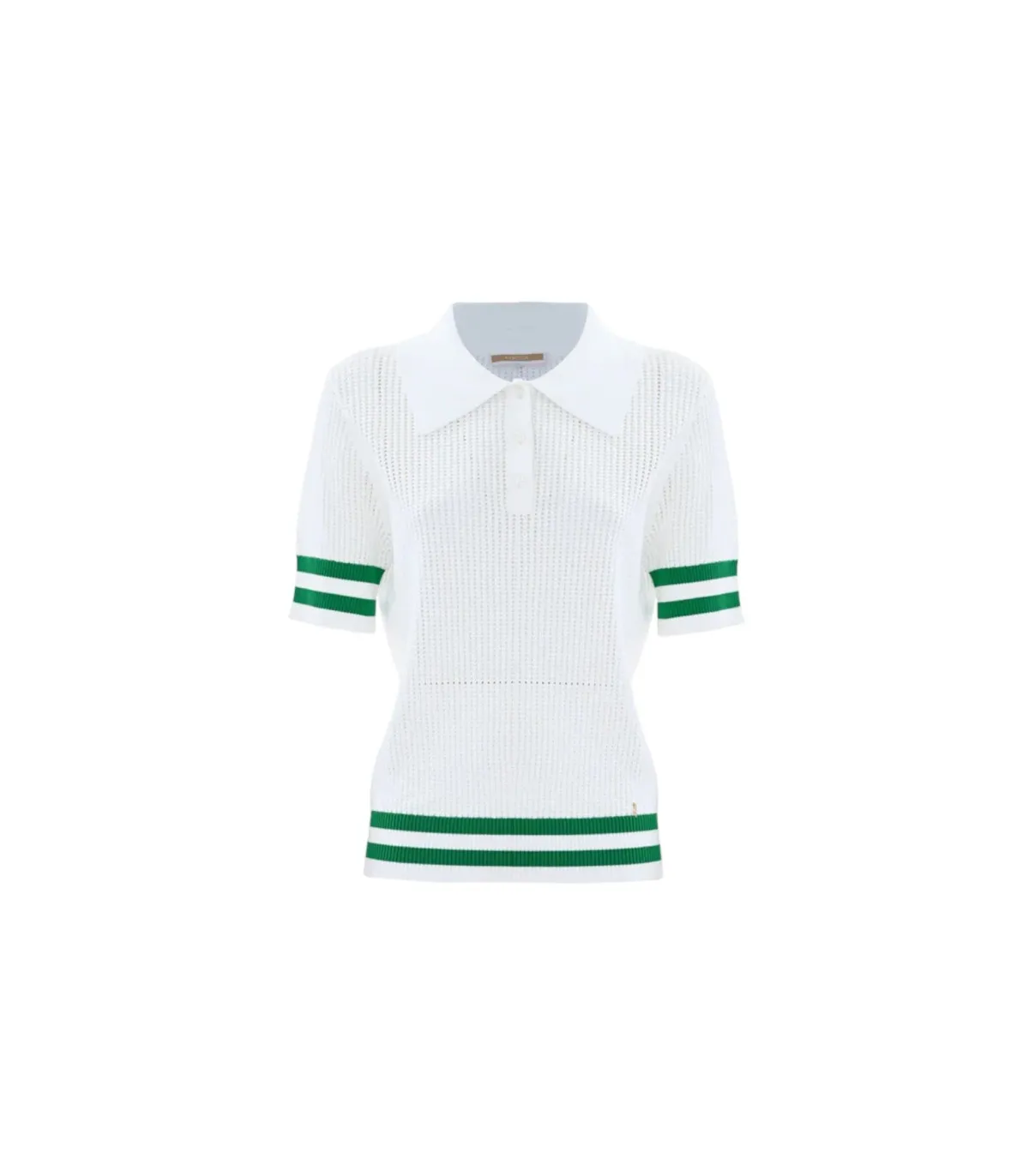 Kocca Donna Polo Manica Corta Traforata Ararini