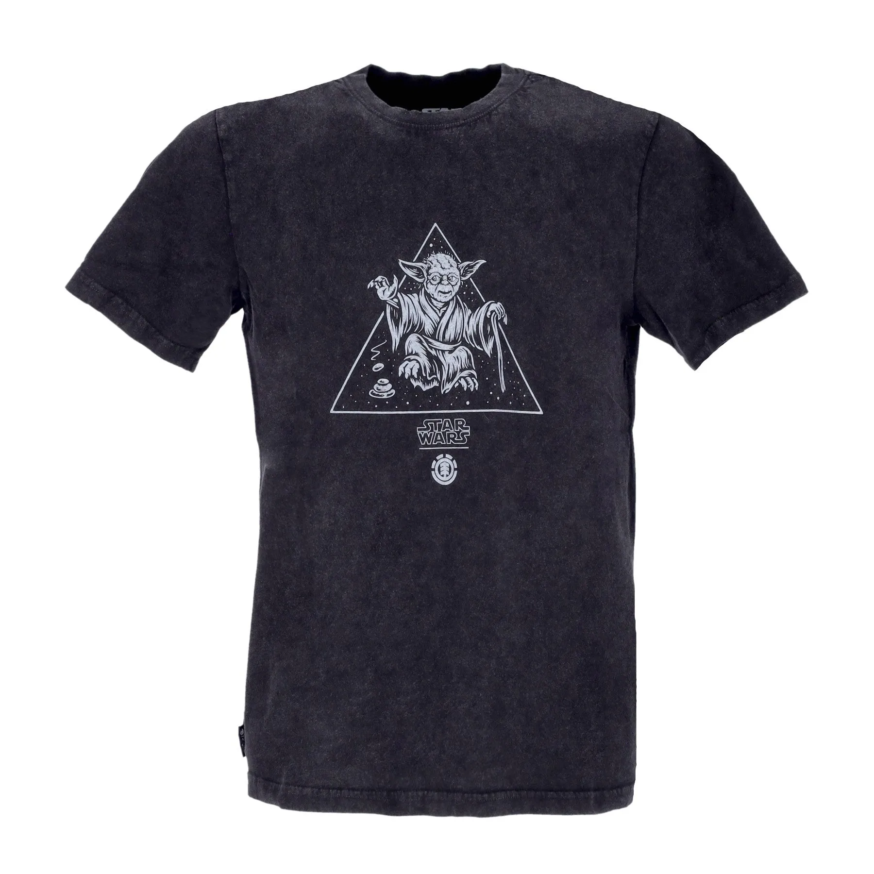 Maglietta Uomo Yoda Tee X Star Wars Washed Black