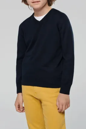 Maglione con scollo a V per bambini