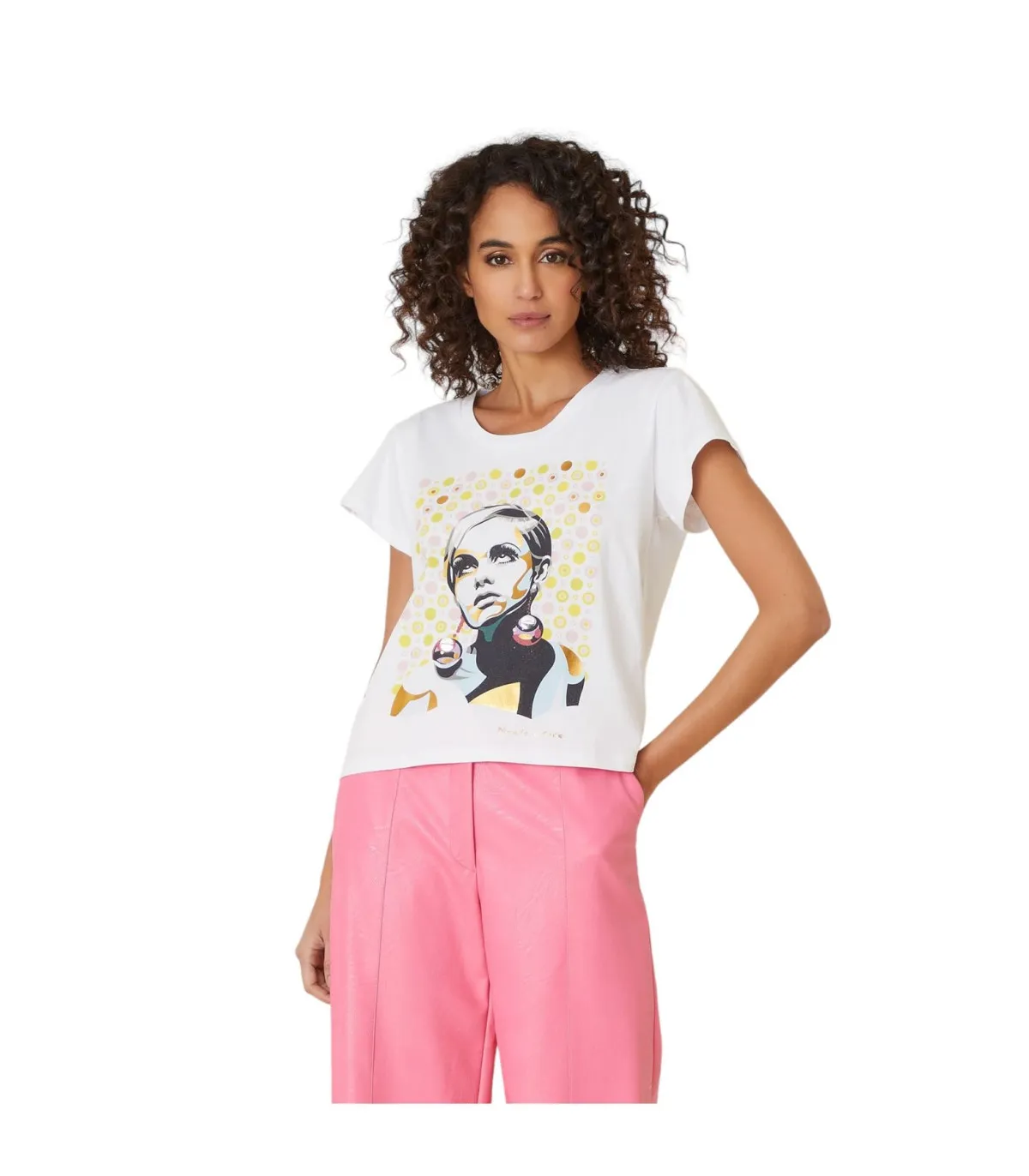 Manila Grace Donna T-Shirt Manica Corta