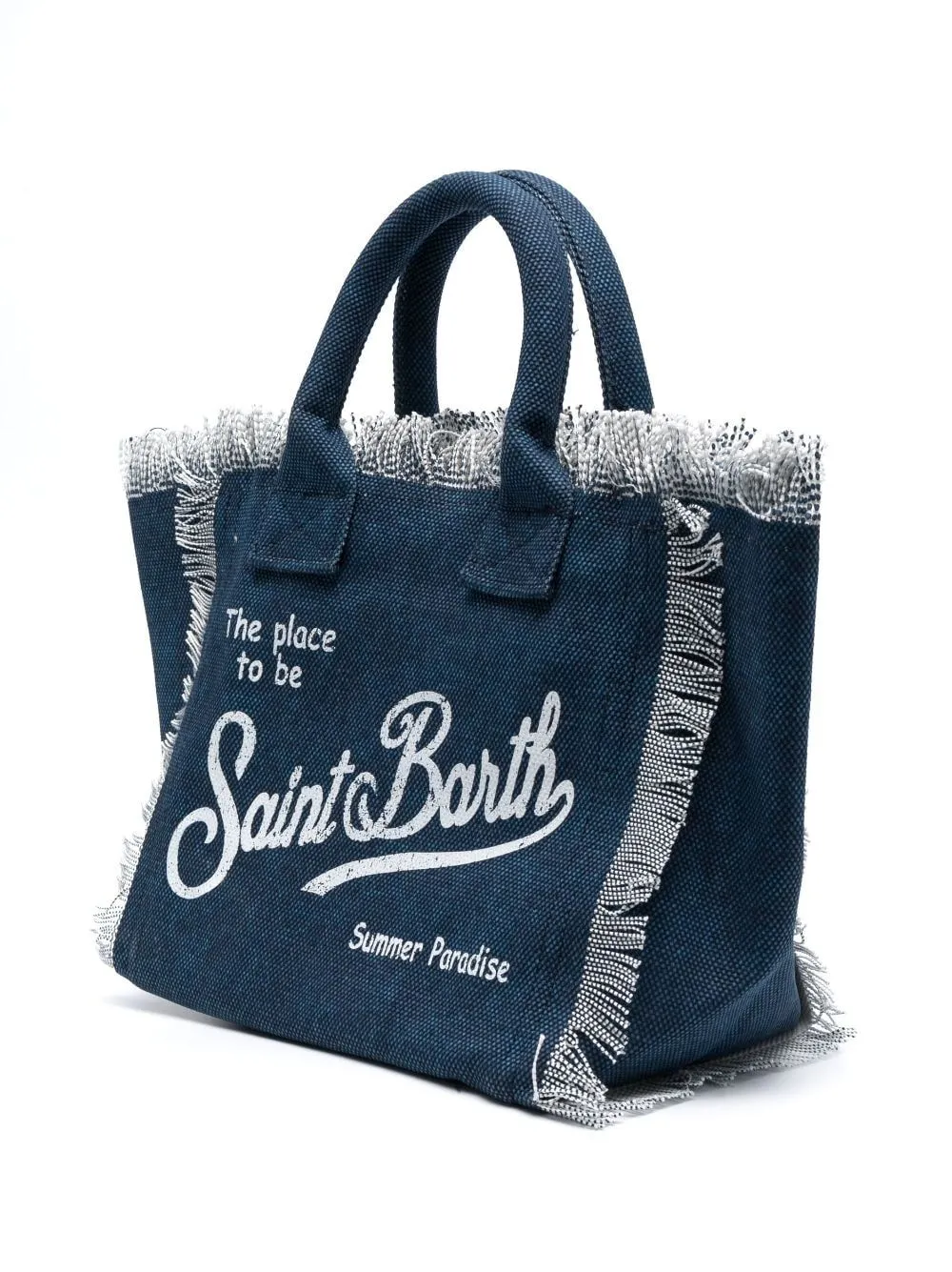 MC2 SAINT BARTH Borsa da spiaggia in tela Colette