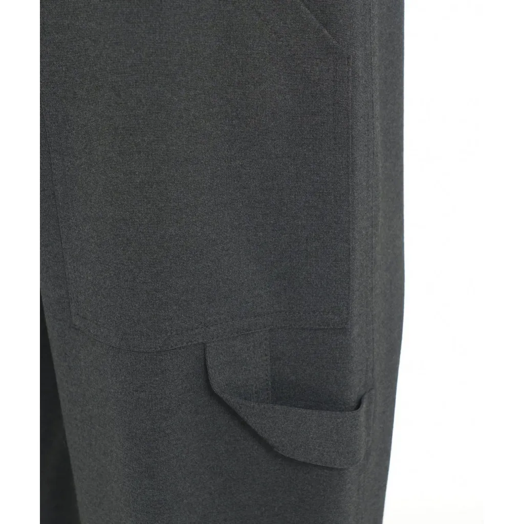 Pantalone punto stoffa grigio