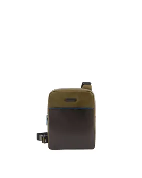 Piquadro - Borsello porta iPad® con tasca per Connequ Blue Square | Studioarch.com