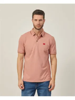 Polo uomo Hugo slim fit in piquè di cotone