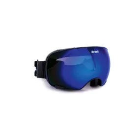 Rebell maschera sci doppia lente + ricambio unisex nero