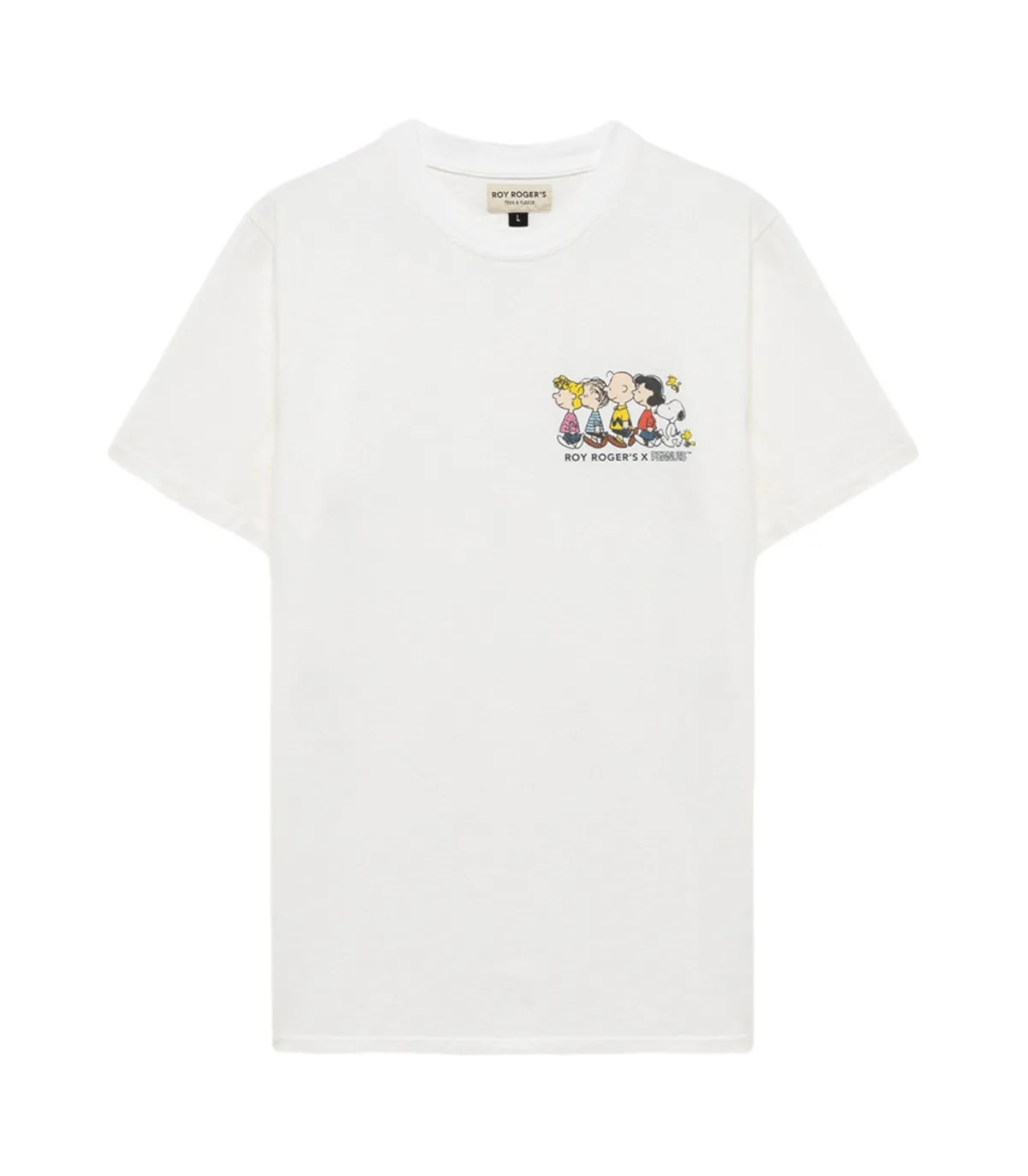 Roy Roger's Uomo T-Shirt Manica Corta  Peanuts Small Family