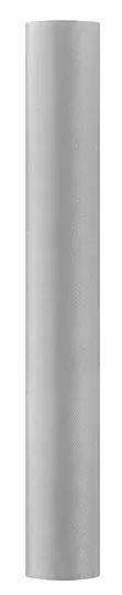 Runner da tavolo in argento con coda d'argento 36cm x 9m