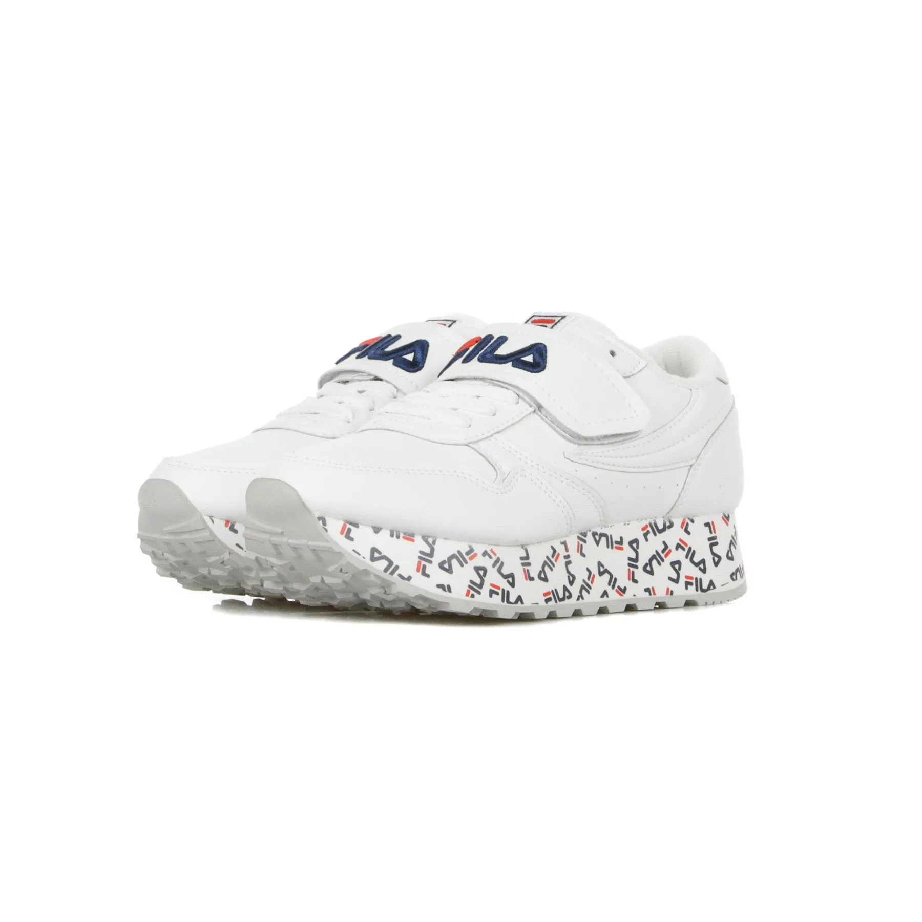 Scarpa Bassa Donna Orbit Zeppa Strap Wmn White