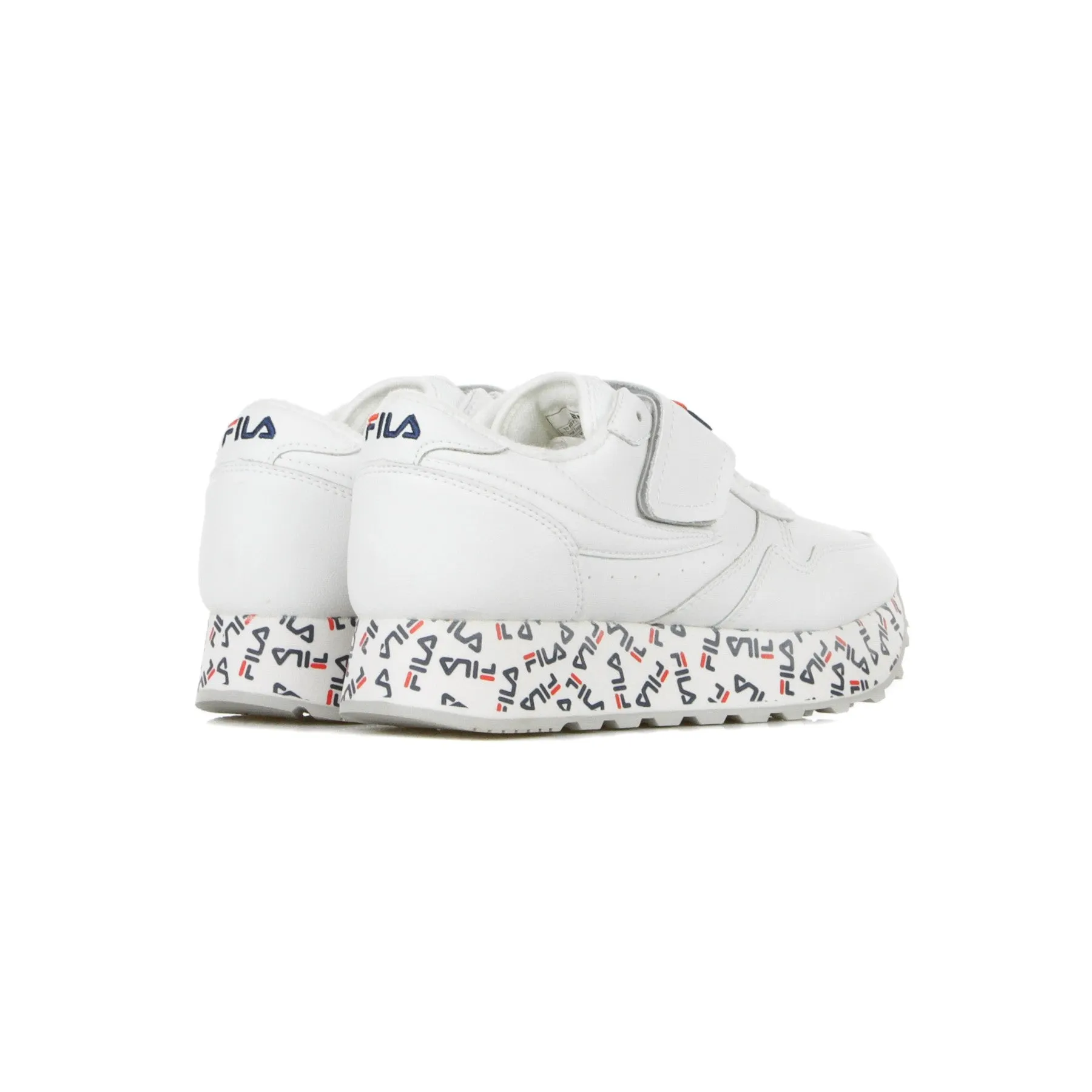 Scarpa Bassa Donna Orbit Zeppa Strap Wmn White