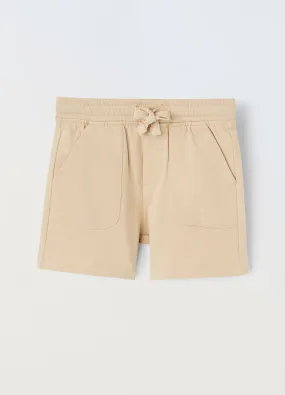 Shorts in puro cotone neonato