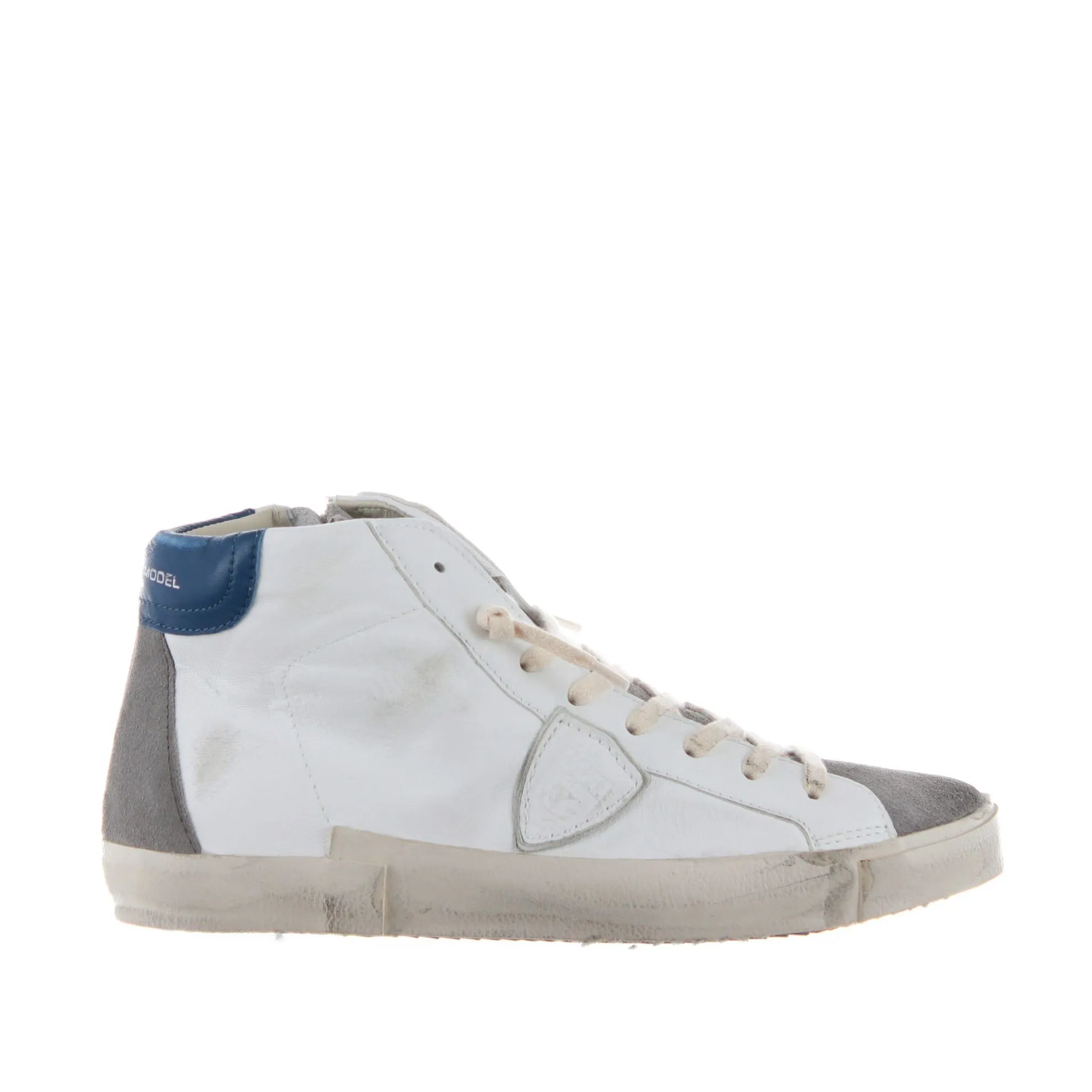 Sneaker paris high top in pelle