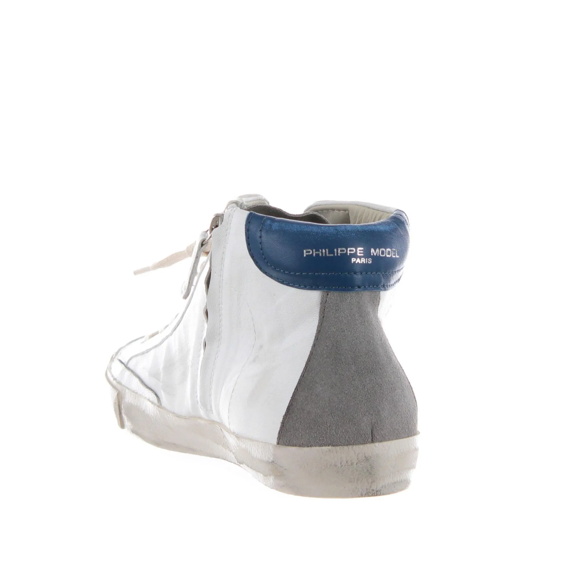 Sneaker paris high top in pelle