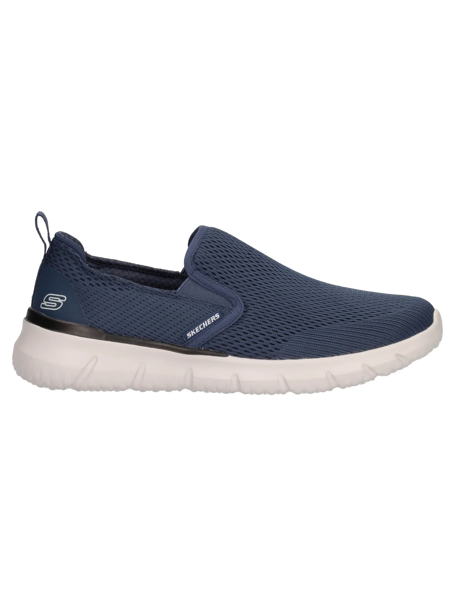 Sneaker senza lacci Skechers Vegan da uomo blu