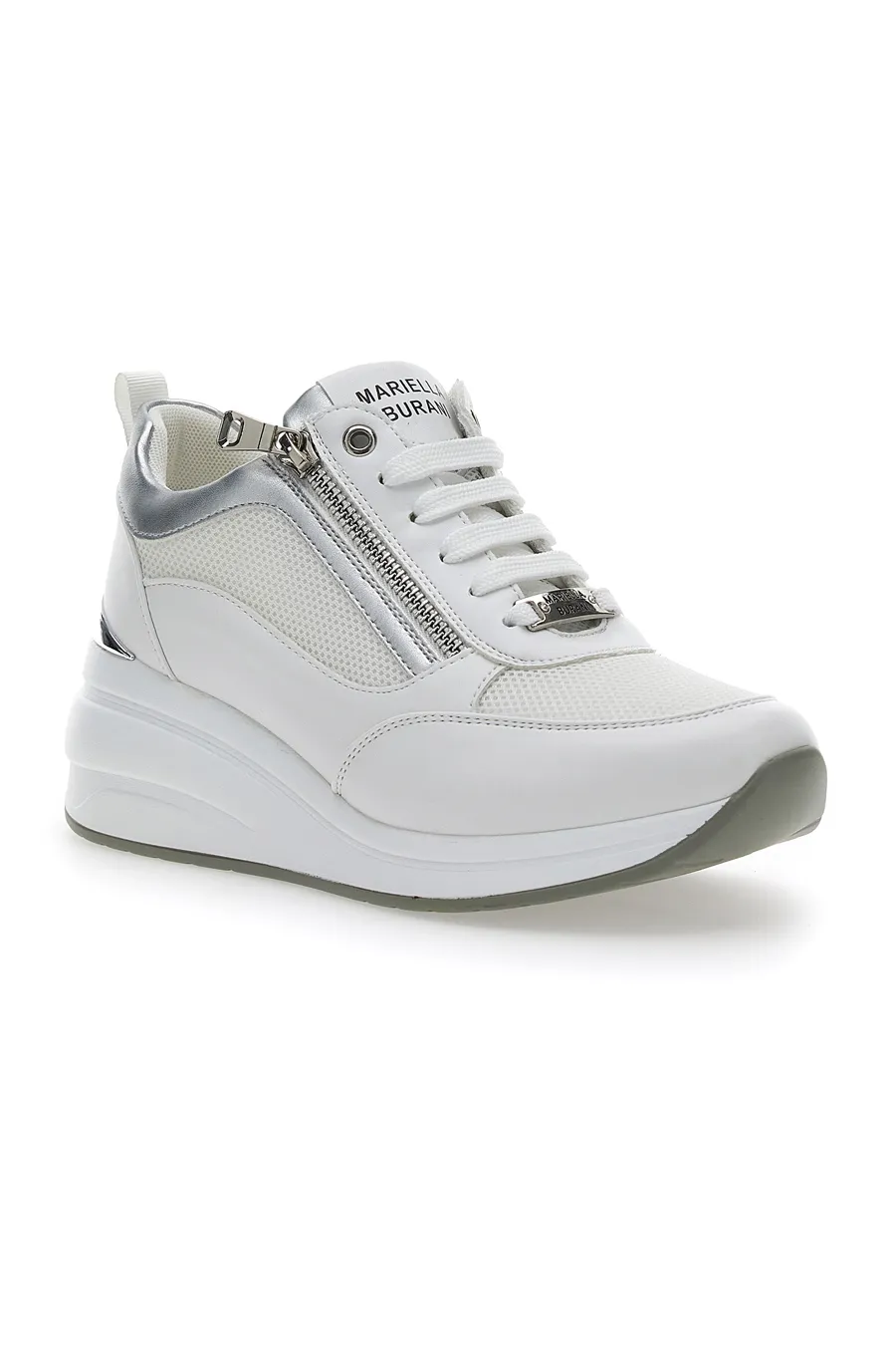 Sneakers con Zeppa Bianche Mariella Burani 50394