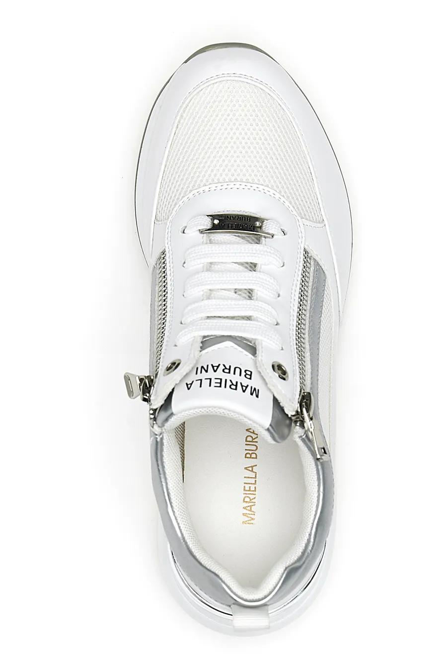 Sneakers con Zeppa Bianche Mariella Burani 50394