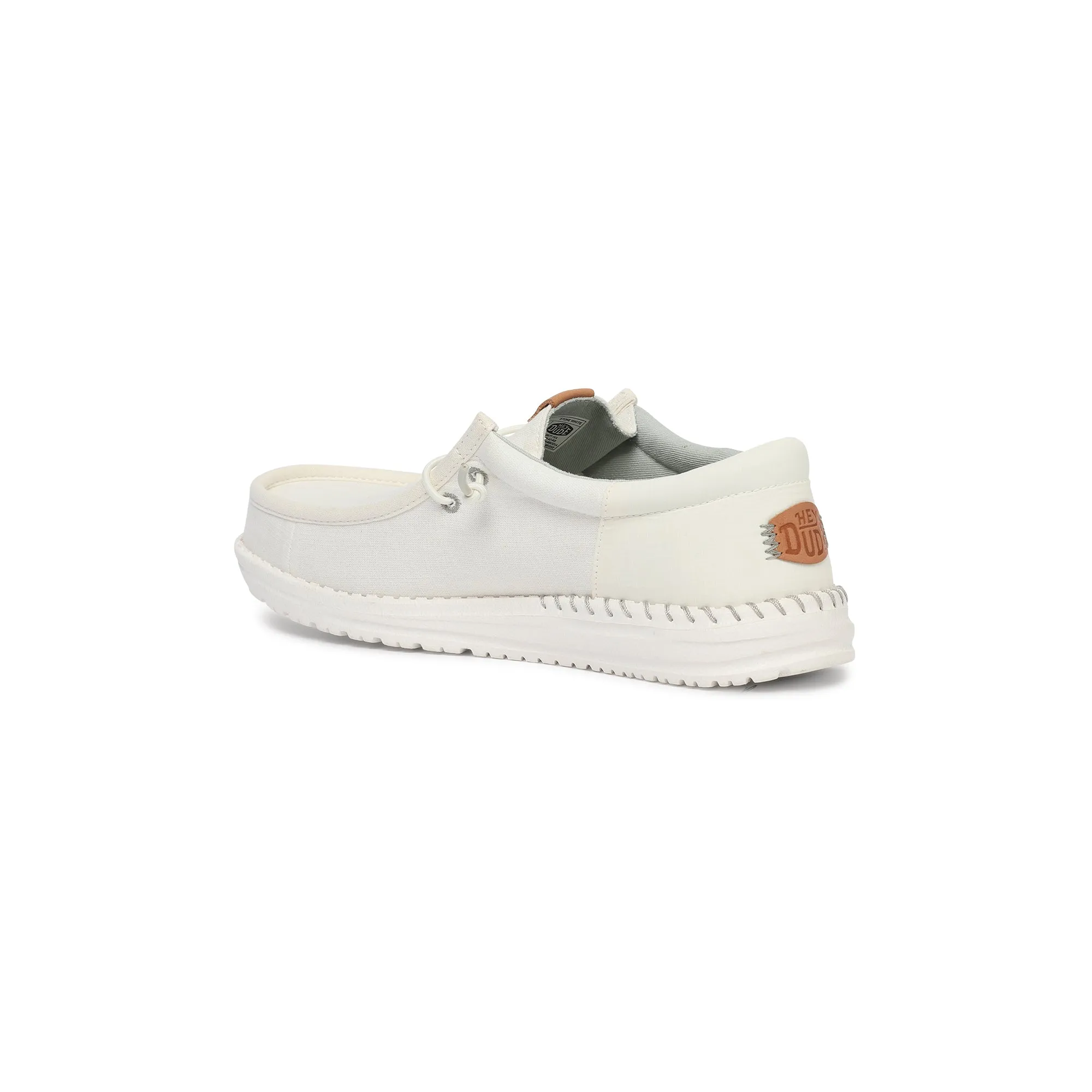 sneakers HEYDUDE WALLY FUNK NYLON CRAFT 40677/1KASTONE WHITE