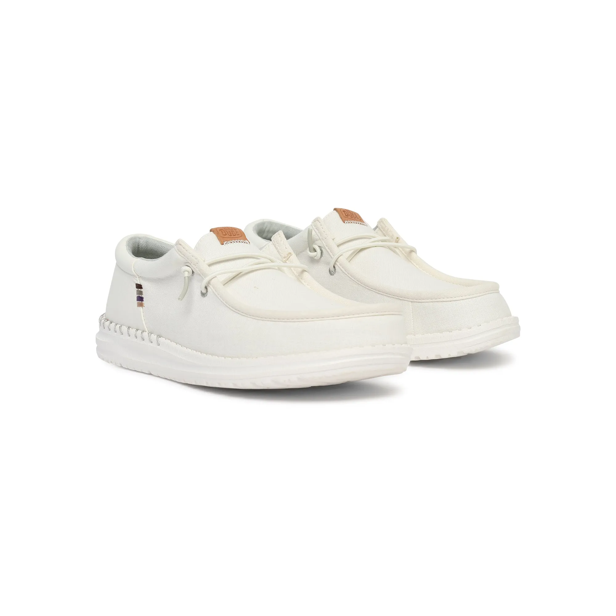 sneakers HEYDUDE WALLY FUNK NYLON CRAFT 40677/1KASTONE WHITE