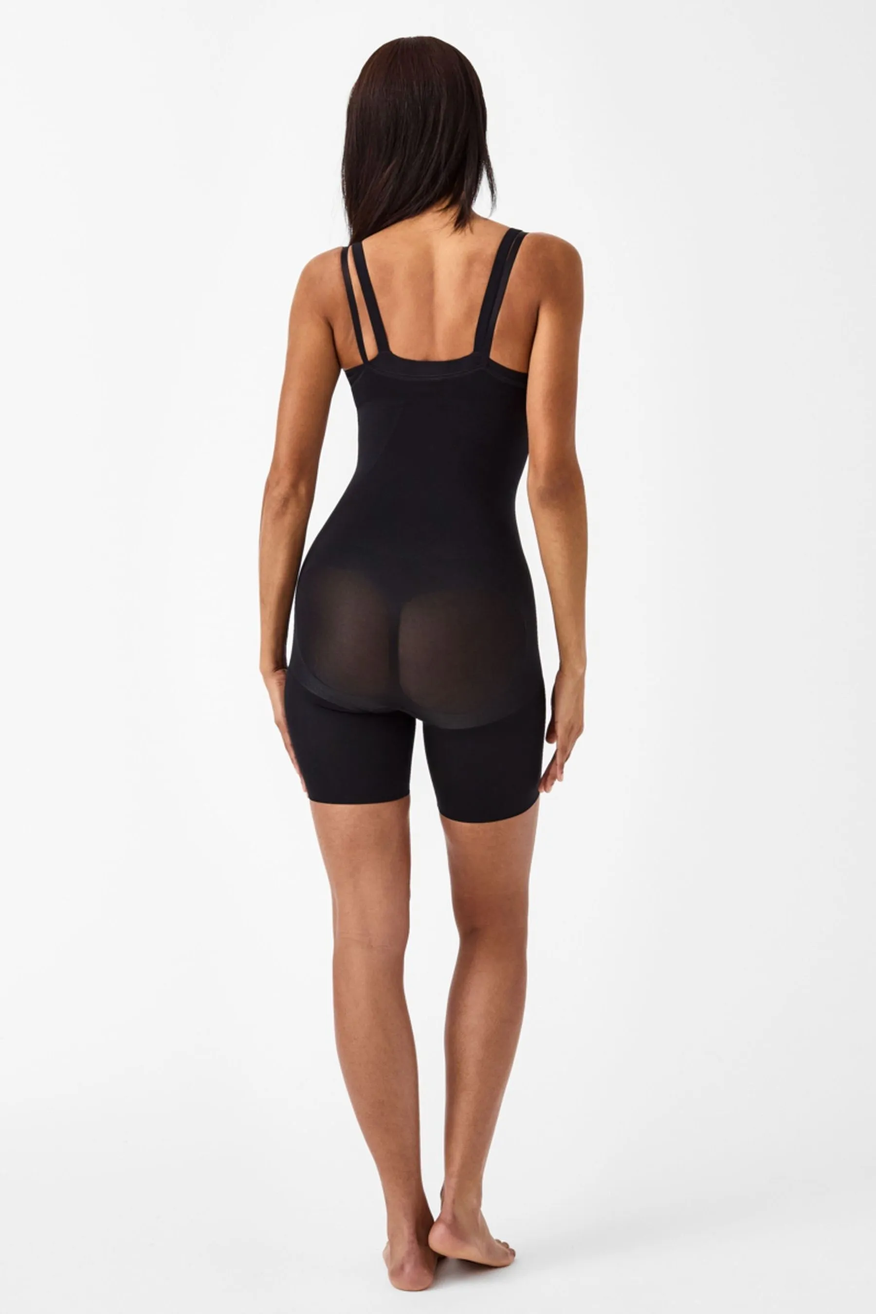 Spanx - Everyday Shaping - Body a metà coscia con busto aperto