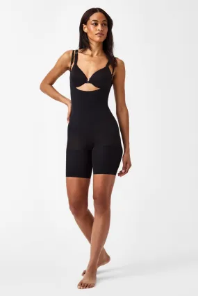 Spanx - Everyday Shaping - Body a metà coscia con busto aperto