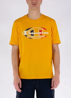 T-shirt Champion 217279 YS074 Giallo