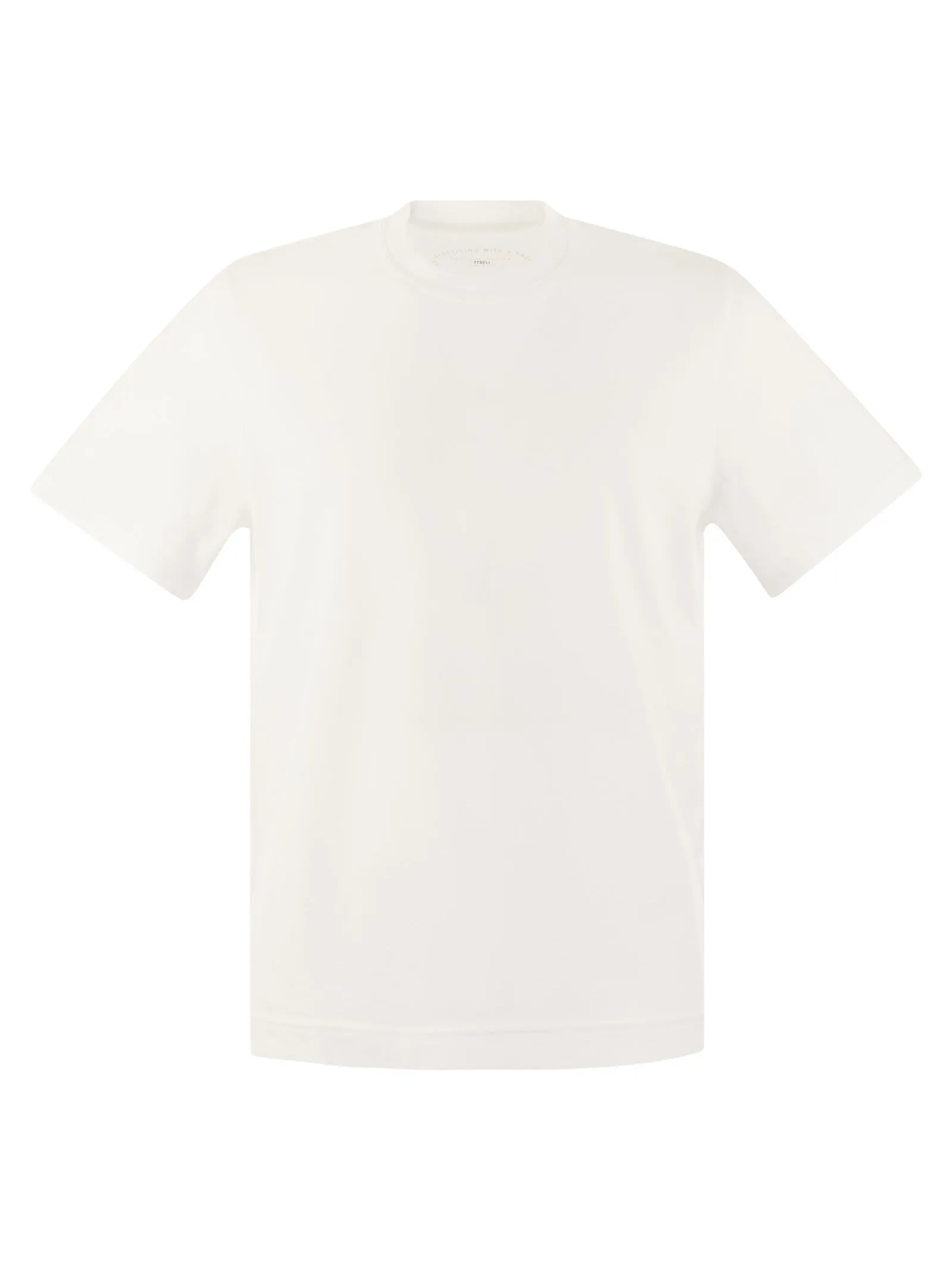 T-shirt in cotone a maniche corte