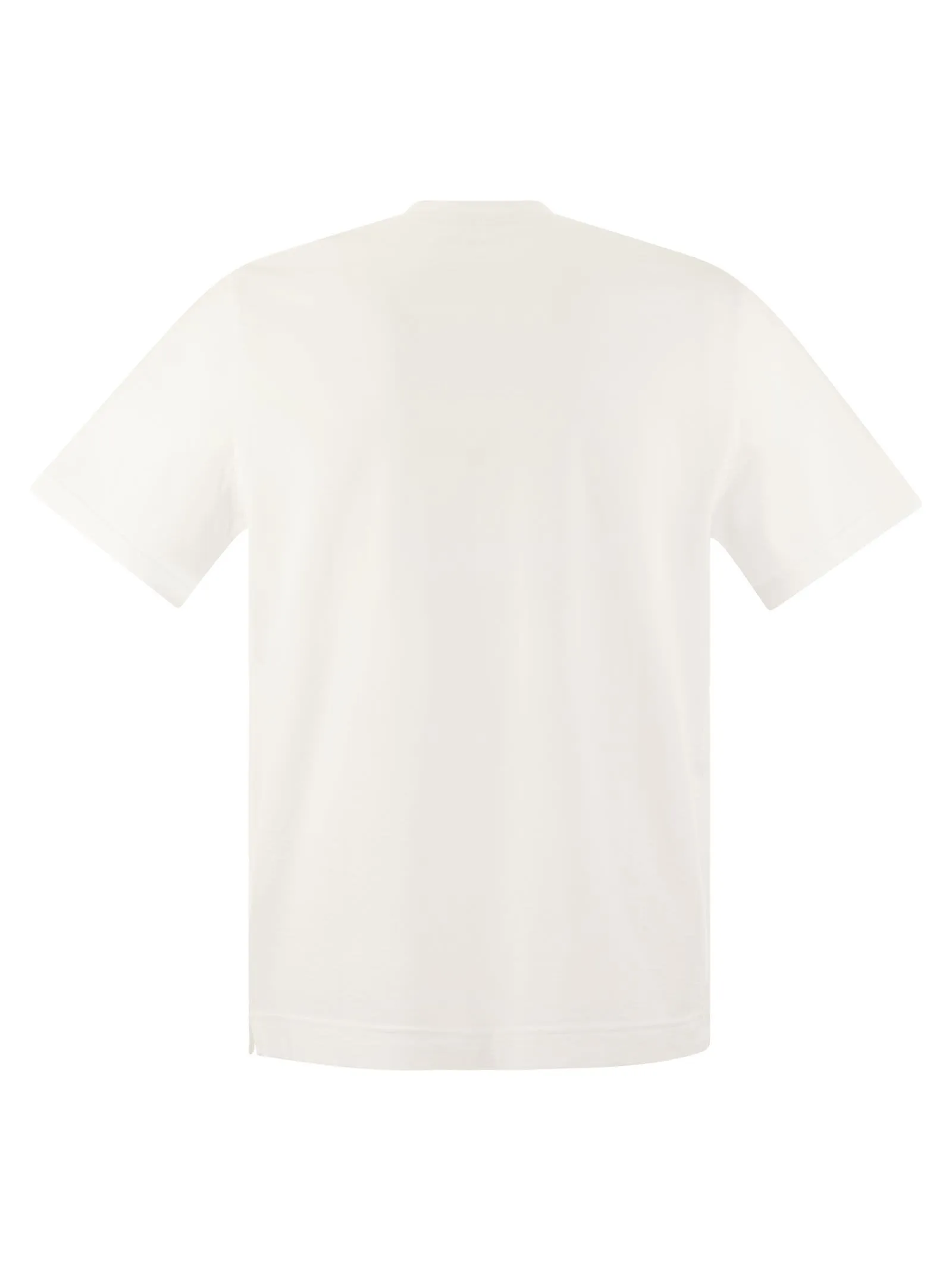 T-shirt in cotone a maniche corte