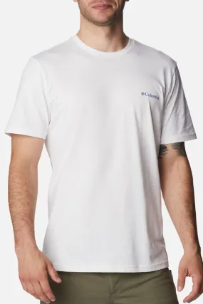 T-shirt in cotone biologico Rapid Ridge II - White