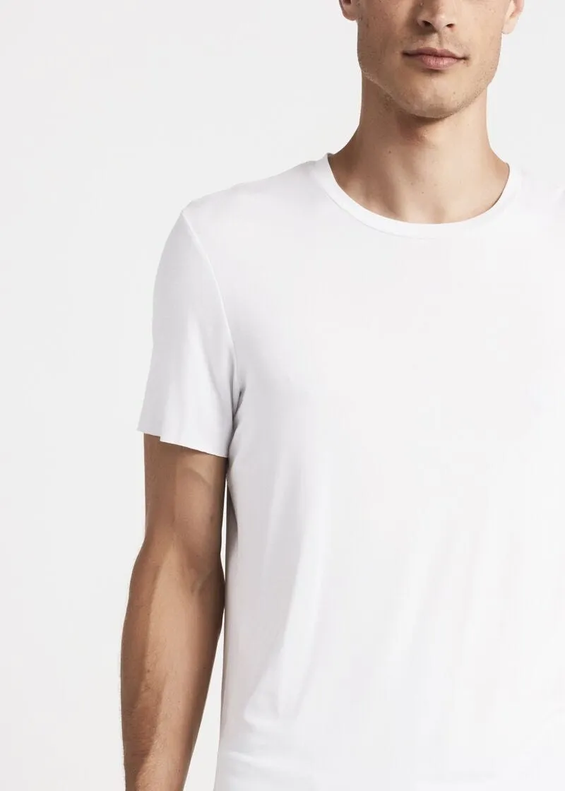 T-shirt in viscosa stretch