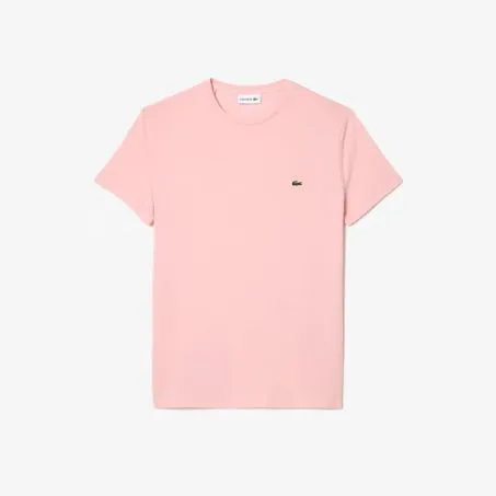 T-shirt Uomo Manica Corta LACOSTE TH6709 KF9 Rose