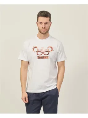 T-shirt uomo Move in cotone con stampa fantasia