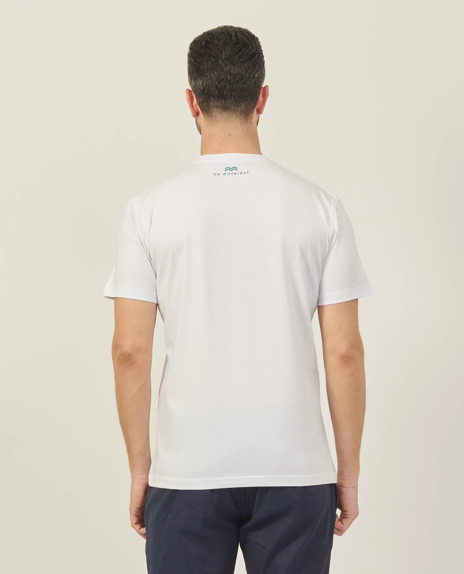 T-shirt uomo Move in cotone con stampa fantasia